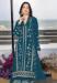 Picture of Georgette Midnight Blue Straight Cut Salwar Kameez