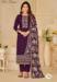 Picture of Amazing Silk Saddle Brown Straight Cut Salwar Kameez