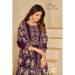 Picture of Amazing Silk Saddle Brown Straight Cut Salwar Kameez