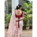 Picture of Graceful Silk Thistle Saree