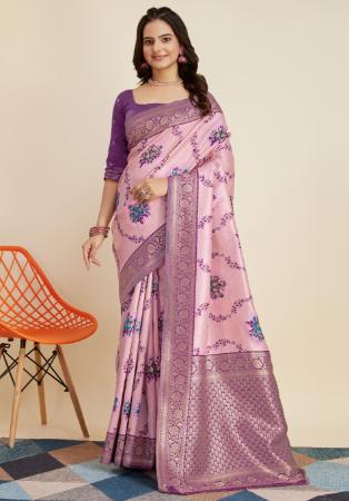 Picture of Appealing Silk Tan Saree