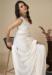 Picture of Pleasing Georgette Off White Saree