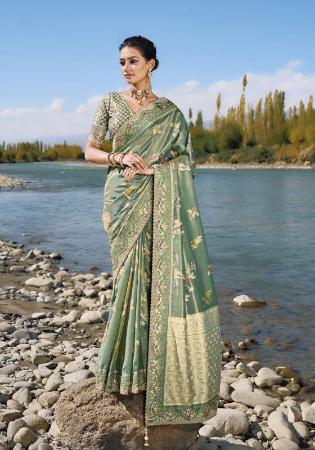 Picture of Grand Georgette Tan Saree