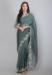 Picture of Admirable Organza Slate Grey Saree