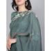 Picture of Admirable Organza Slate Grey Saree