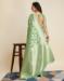 Picture of Sightly Silk Dark Sea Green Saree