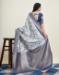 Picture of Splendid Silk Light Steel Blue Saree