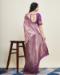 Picture of Resplendent Silk Thistle Saree