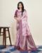 Picture of Resplendent Silk Thistle Saree