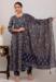 Picture of Rayon & Cotton Dark Slate Grey Readymade Salwar Kameez