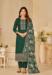 Picture of Stunning Silk Sea Green Straight Cut Salwar Kameez