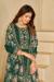 Picture of Stunning Silk Sea Green Straight Cut Salwar Kameez