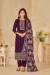 Picture of Excellent Silk Purple Straight Cut Salwar Kameez