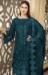 Picture of Georgette Midnight Blue Straight Cut Salwar Kameez