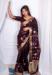 Picture of Charming Linen Saddle Brown Saree