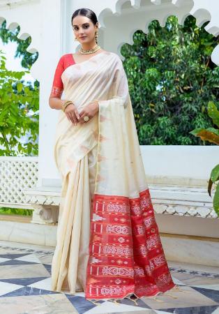 Picture of Beauteous Silk Sea Shell Saree