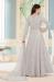 Picture of Graceful Net Silver Anarkali Salwar Kameez