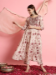 Picture of Exquisite Rayon Beige Readymade Salwar Kameez