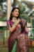 Picture of Well Formed Silk Dark Sea Green Saree