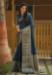 Picture of Ravishing Silk Navy Blue Saree