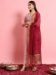 Picture of Wonderful Silk Rosy Brown Readymade Salwar Kameez