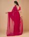 Picture of Stunning Georgette & Silk Light Coral Saree