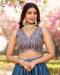 Picture of Appealing Silk Midnight Blue Readymade Lehenga Choli