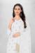 Picture of Ravishing Georgette White Straight Cut Salwar Kameez