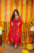 Picture of Taking Chiffon Crimson Readymade Salwar Kameez