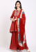 Picture of Pleasing Cotton Maroon Readymade Salwar Kameez