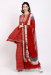 Picture of Pleasing Cotton Maroon Readymade Salwar Kameez