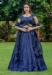 Picture of Georgette Midnight Blue Readymade Lehenga Choli