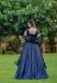 Picture of Georgette Midnight Blue Readymade Lehenga Choli