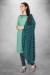 Picture of Medium Aqua Marine Straight Cut Salwar Kameez