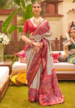 Picture of Wonderful Silk Rosy Brown Saree