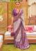 Picture of Pretty Silk Rosy Brown Saree