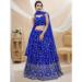 Picture of Amazing Georgette Dark Slate Blue Lehenga Choli