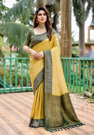 Picture of Stunning Silk Burly Wood Saree