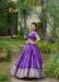 Picture of Gorgeous Satin Dark Orchid Readymade Lehenga Choli