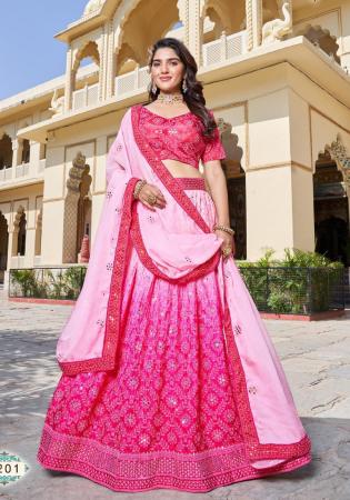 Picture of Admirable Chiffon Light Coral Lehenga Choli