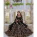 Picture of Bewitching Chiffon Black Lehenga Choli