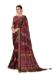 Picture of Magnificent Silk Maroon Saree