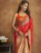 Picture of Beauteous Silk Fire Brick Saree