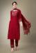 Picture of Amazing Cotton Maroon Readymade Salwar Kameez