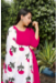 Picture of Rayon & Cotton Deep Pink Readymade Salwar Kameez