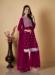 Picture of Georgette Light Coral Readymade Salwar Kameez