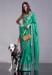 Picture of Wonderful Silk Sea Green Saree