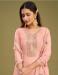 Picture of Splendid Georgette Wheat Straight Cut Salwar Kameez