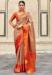 Picture of Resplendent Silk Dark Khaki Saree