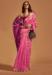 Picture of Stunning Silk Hot Pink Saree